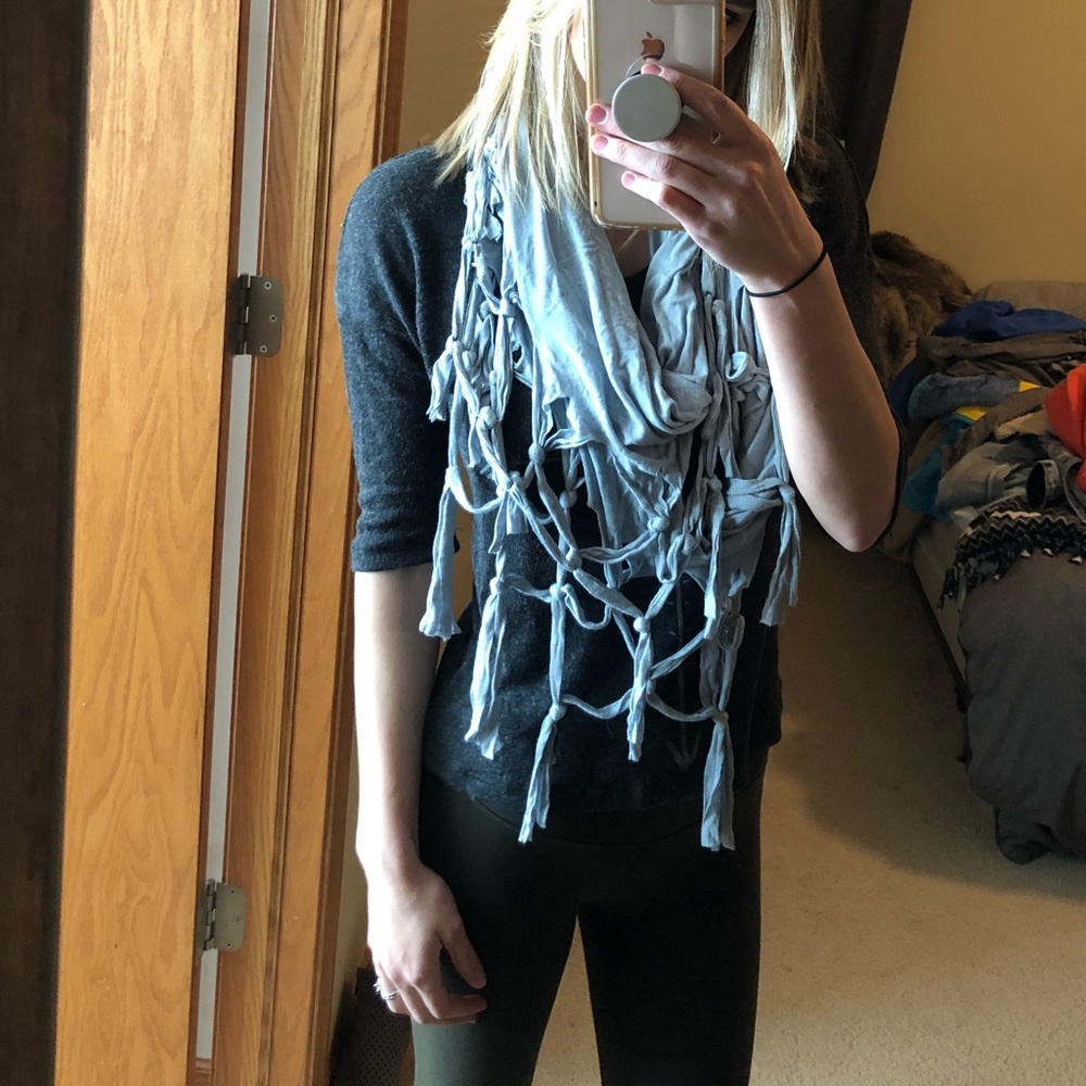 Shirt and scarf